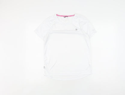 Karrimor Womens White T-Shirt Size 12 Regular Fit