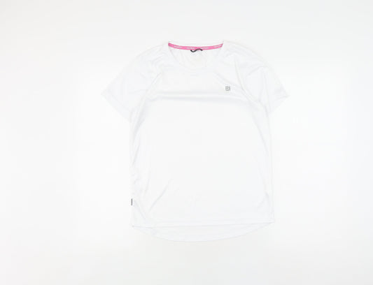 Karrimor Womens White T-Shirt Size 12 Regular Fit