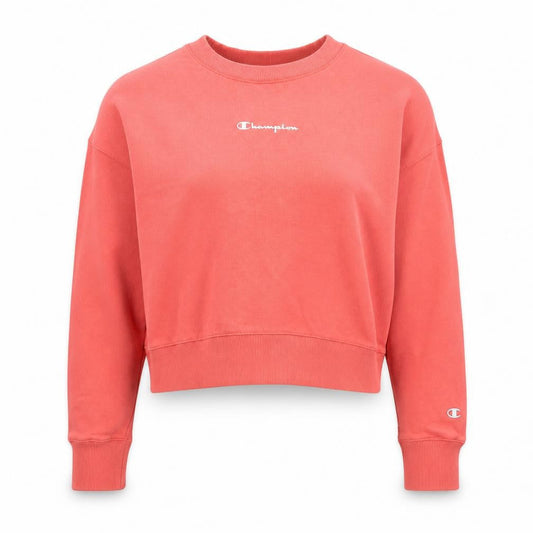Womens UK Size M Champion Pink Pullover Sweatshirt