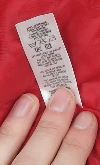 Womens UK Size 12 Dunnes Stores Red Basic Jacket