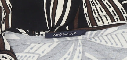 Womens UK Size M Windsmoor Black  Blouse