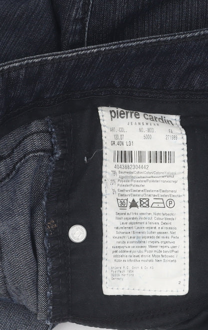 Mens UK Size 40 Pierre Cardin  Straight Blue Jeans