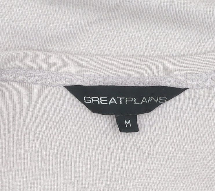 Womens UK Size M Great Plains Ivory Basic Tank