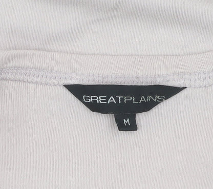 Womens UK Size M Great Plains Ivory Basic Tank
