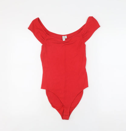 Women's Red Off the Shoulder T-Shirt, S, & Other Stories