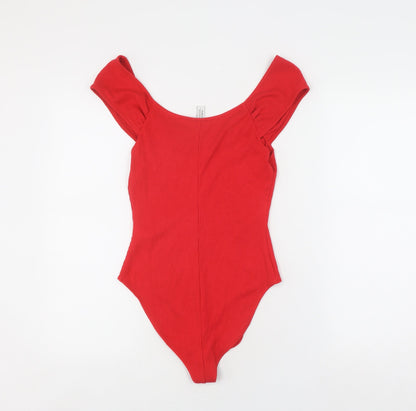 Women's Red Off the Shoulder T-Shirt, S, & Other Stories