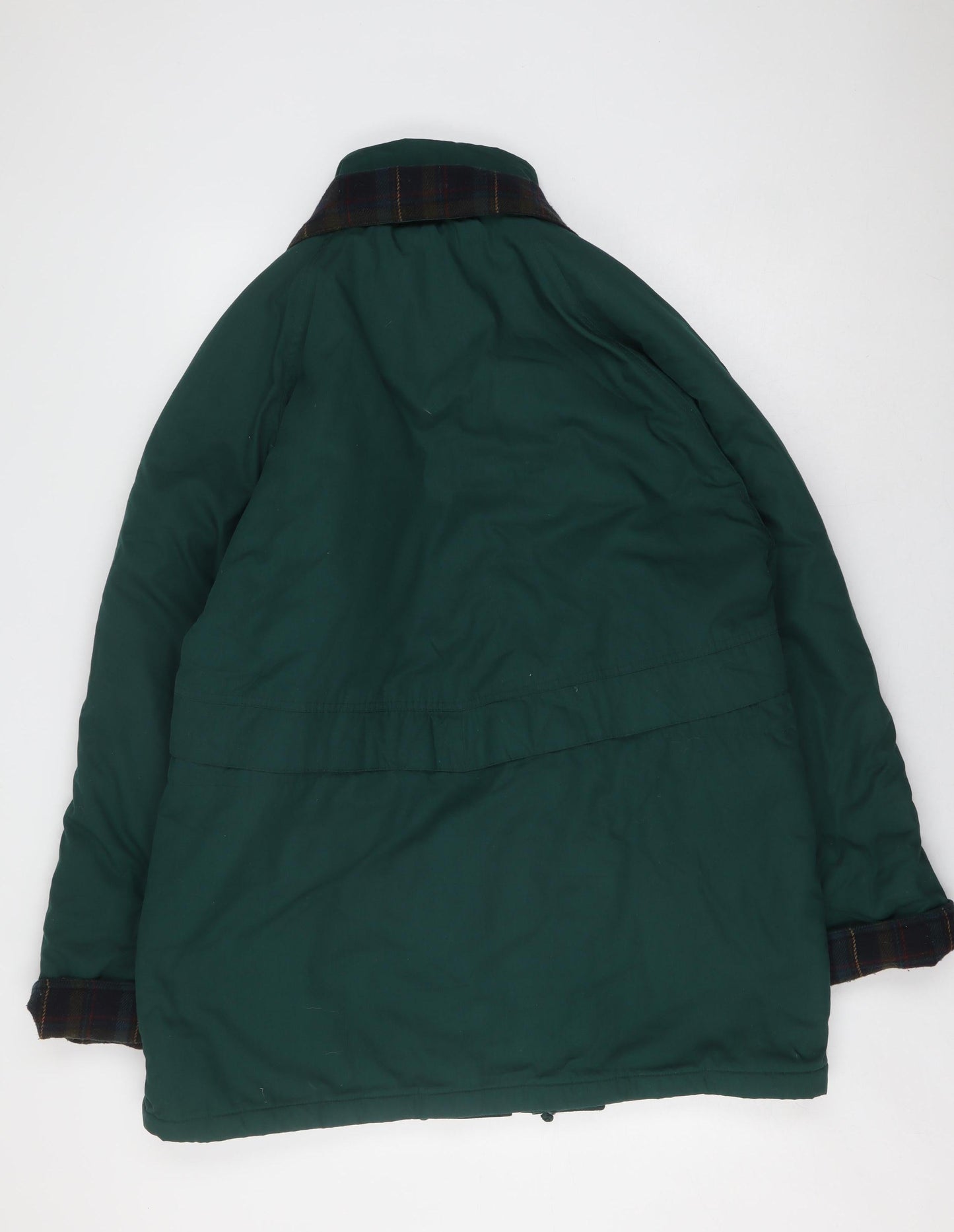 Mens UK Size XL Outerwear Green Parka Coat