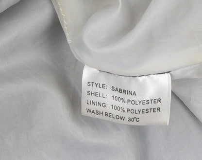 Arctic Storm Women's Blue Rain Coat Size 12, Lined, Hooded