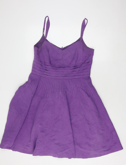 Principles Women's Purple A-Line Knee Length Dress