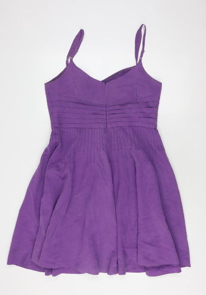 Principles Women's Purple A-Line Knee Length Dress