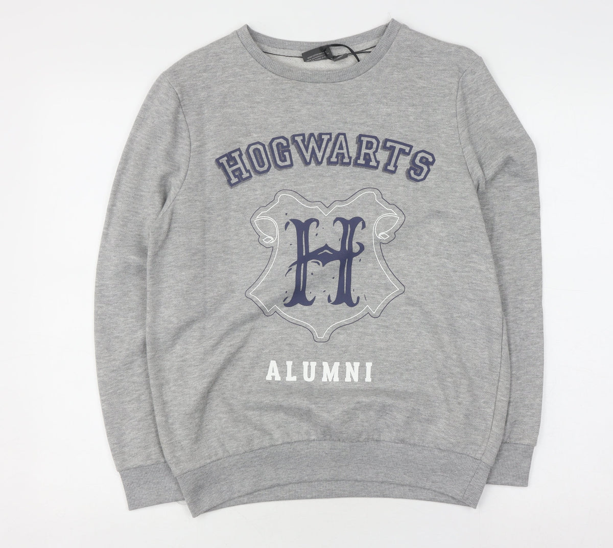 Additional front view of Harry Potter Grey unisex pullover sweatshirt s