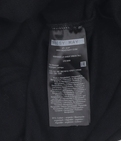 Noisy May Women's Black Cotton Dress, Size S