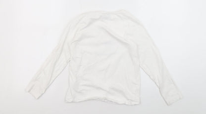 Teens UK Size 134 Disney White Basic T-Shirt