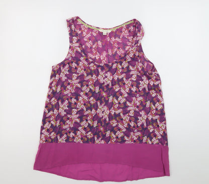 Womens UK Size 10 White Stuff Multicoloured Basic Tank