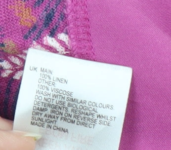 Womens UK Size 10 White Stuff Multicoloured Basic Tank