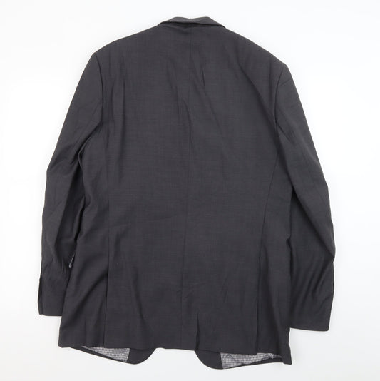 Mens UK Size 40 Ben Sherman Regular Grey Suit Jacket