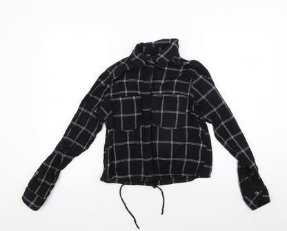 Abercrombie & Fitch Women's XS Black Check Shirt