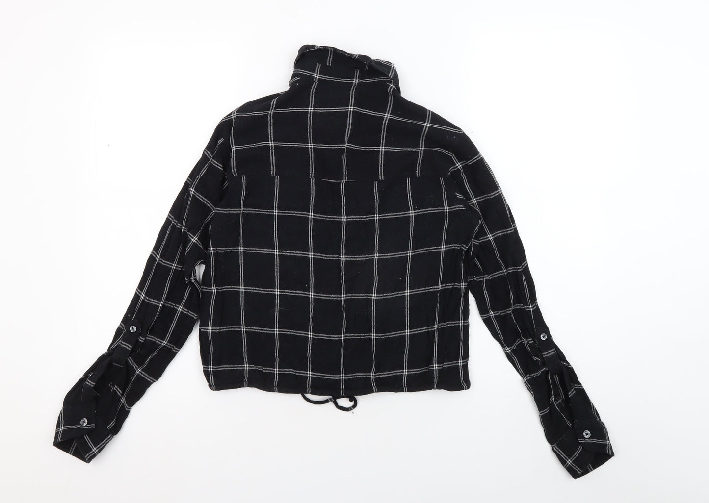 Abercrombie & Fitch Women's XS Black Check Shirt