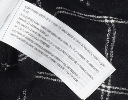 Abercrombie & Fitch Women's XS Black Check Shirt