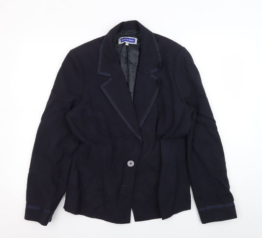 Austin Reed Women's Black Suit Jacket Size 14, Formal Elegance