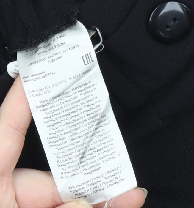 Jacqueline de Yong Women's Black Chino Shorts XL