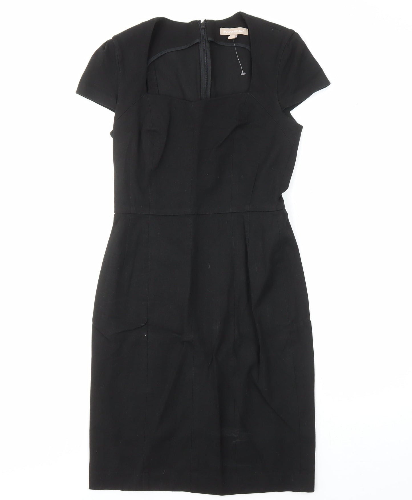 Banana Republic Women's Black Sheath Dress Size 6