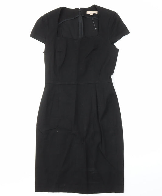 Banana Republic Women's Black Sheath Dress Size 6