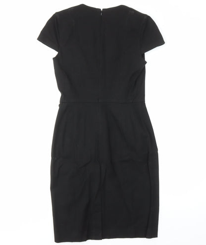 Banana Republic Women's Black Sheath Dress Size 6