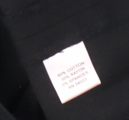 Banana Republic Women's Black Sheath Dress Size 6