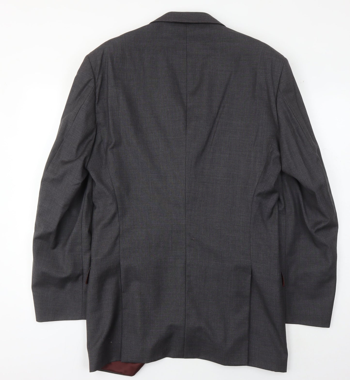 Mens UK Size 44 T.M.Lewin Regular Grey Suit Jacket