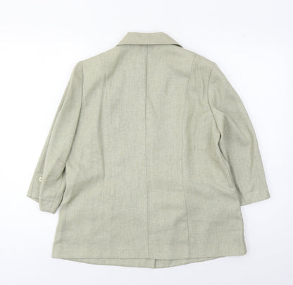 Eastex Women's Grey Classic Suit Jacket, Size S