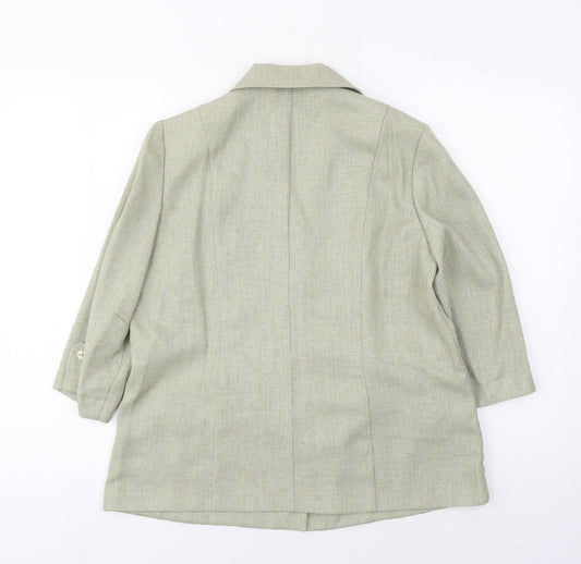 Eastex Women's Grey Classic Suit Jacket, Size S