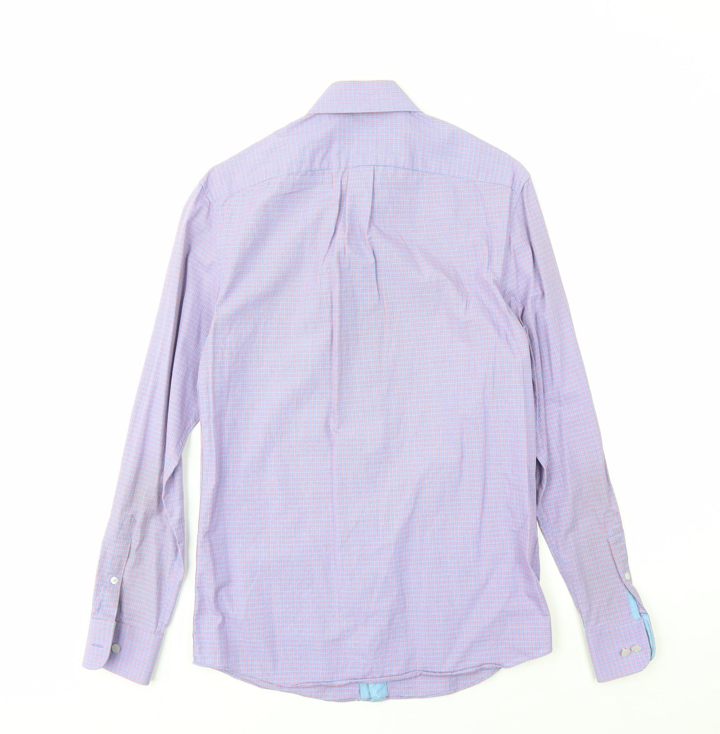 Penguin Men's Multicoloured Slim Fit Check Shirt 14.5