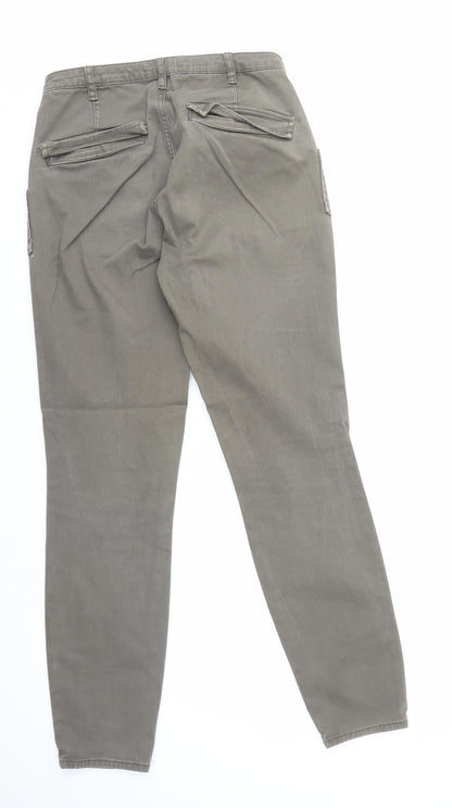 Womens UK Size 10 White Label Regular Fit  Grey Jeans