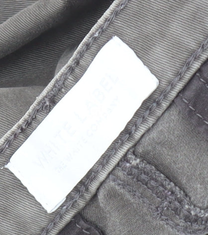 Womens UK Size 10 White Label Regular Fit  Grey Jeans