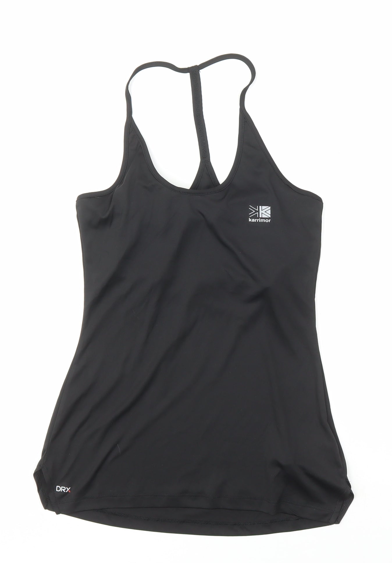 Karrimor Women's Black Gym Tank, Size 10, Athletic Fit