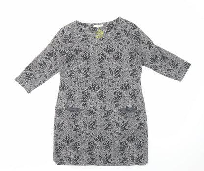 White Stuff Women's Black Shift Dress UK 10