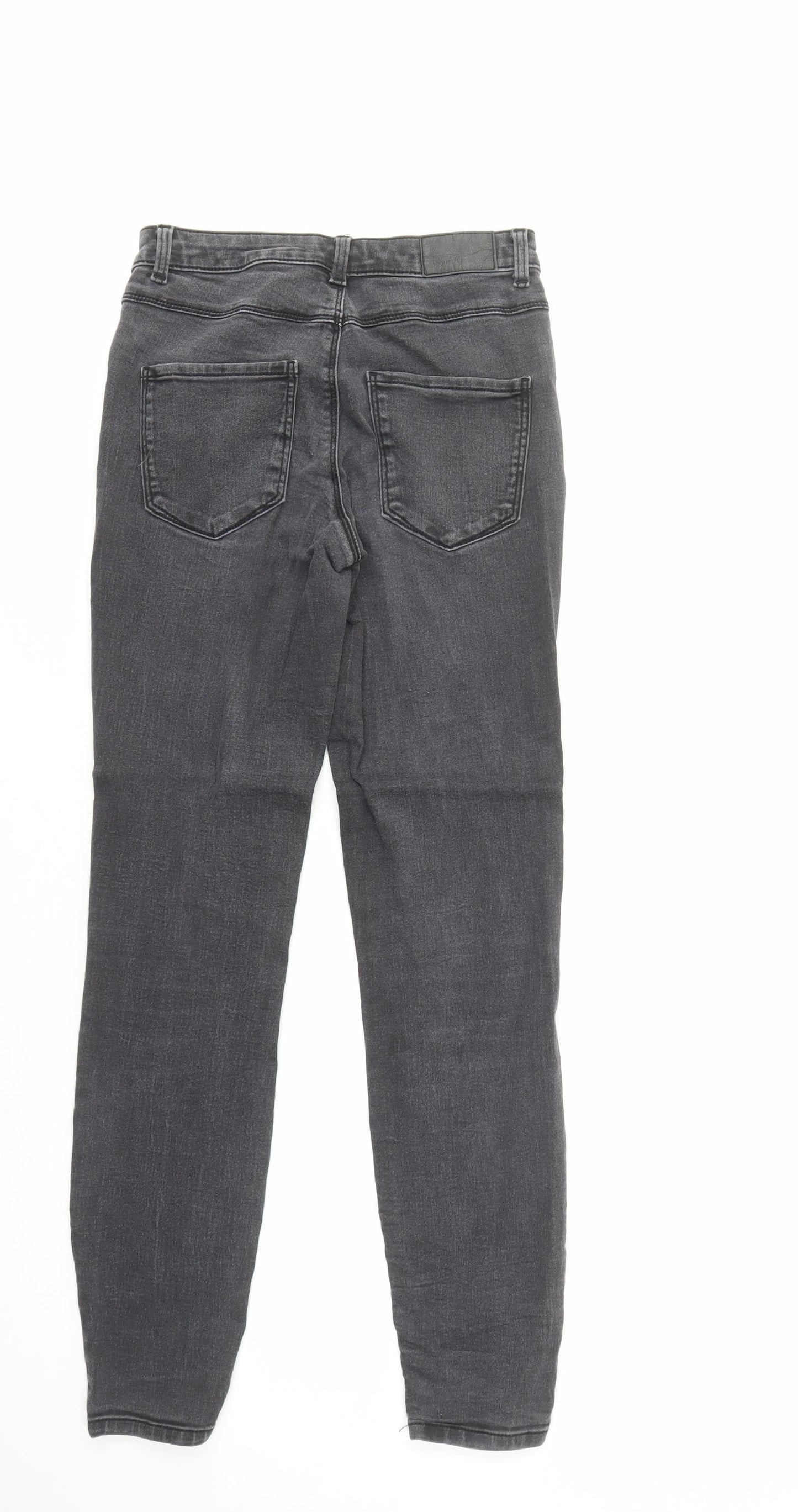 Womens UK Size 32 Jacqueline de Yong Slim Fit Skinny Grey Jeans