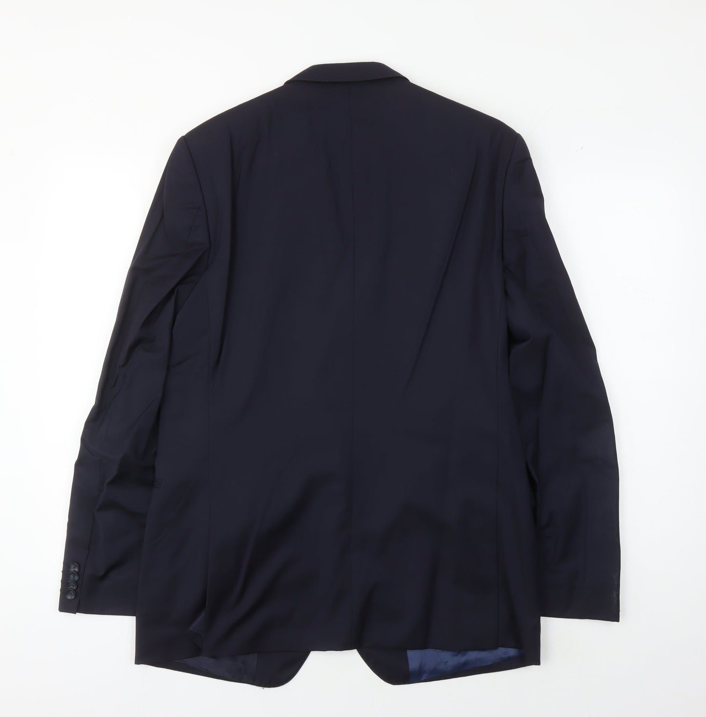 Mens UK Size 40 Van Gils Regular Blue Suit Jacket