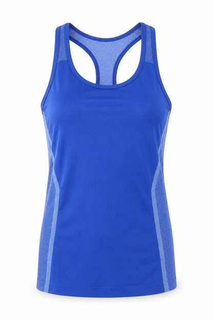 Womens UK Size S Mountain Warehouse Blue Gym & Training Tank