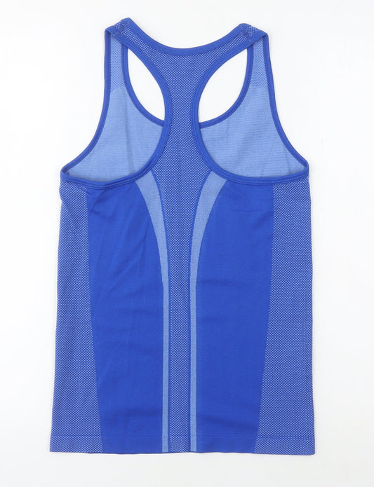 Mountain Warehouse Women's Blue Tank Top, Size S, Athletic Fit