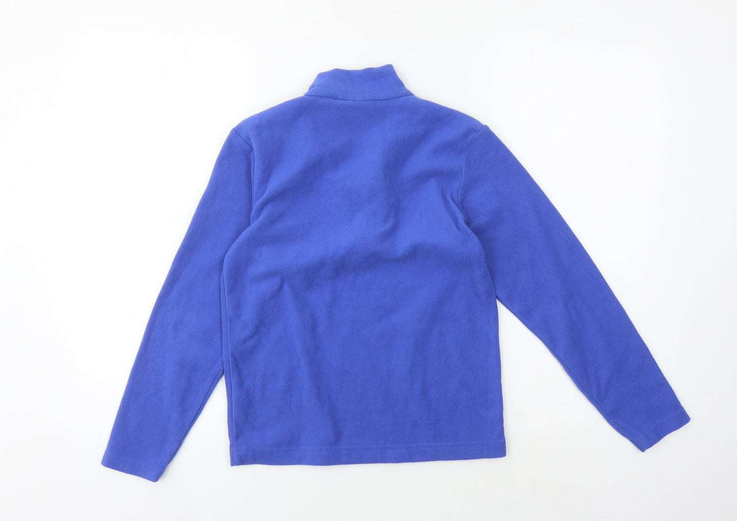 Mountain Warehouse Girls Blue Fleece Pullover Sweatshirt 9-10 Years