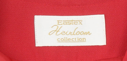 Eastex Women's Red Suit Jacket Size 18 Classic Fit