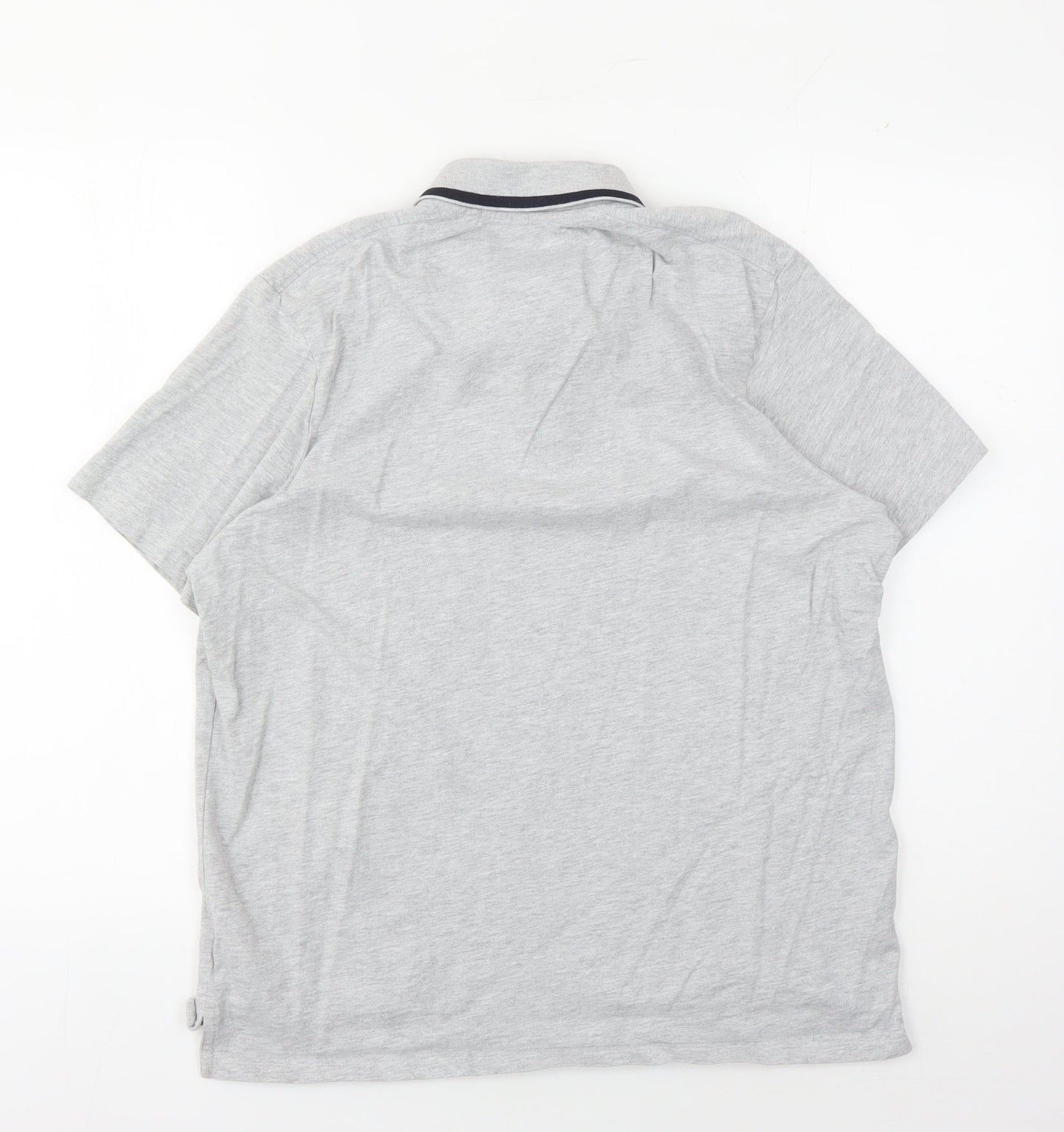 SoulCal & Co Men's Grey Polo Shirt Size M