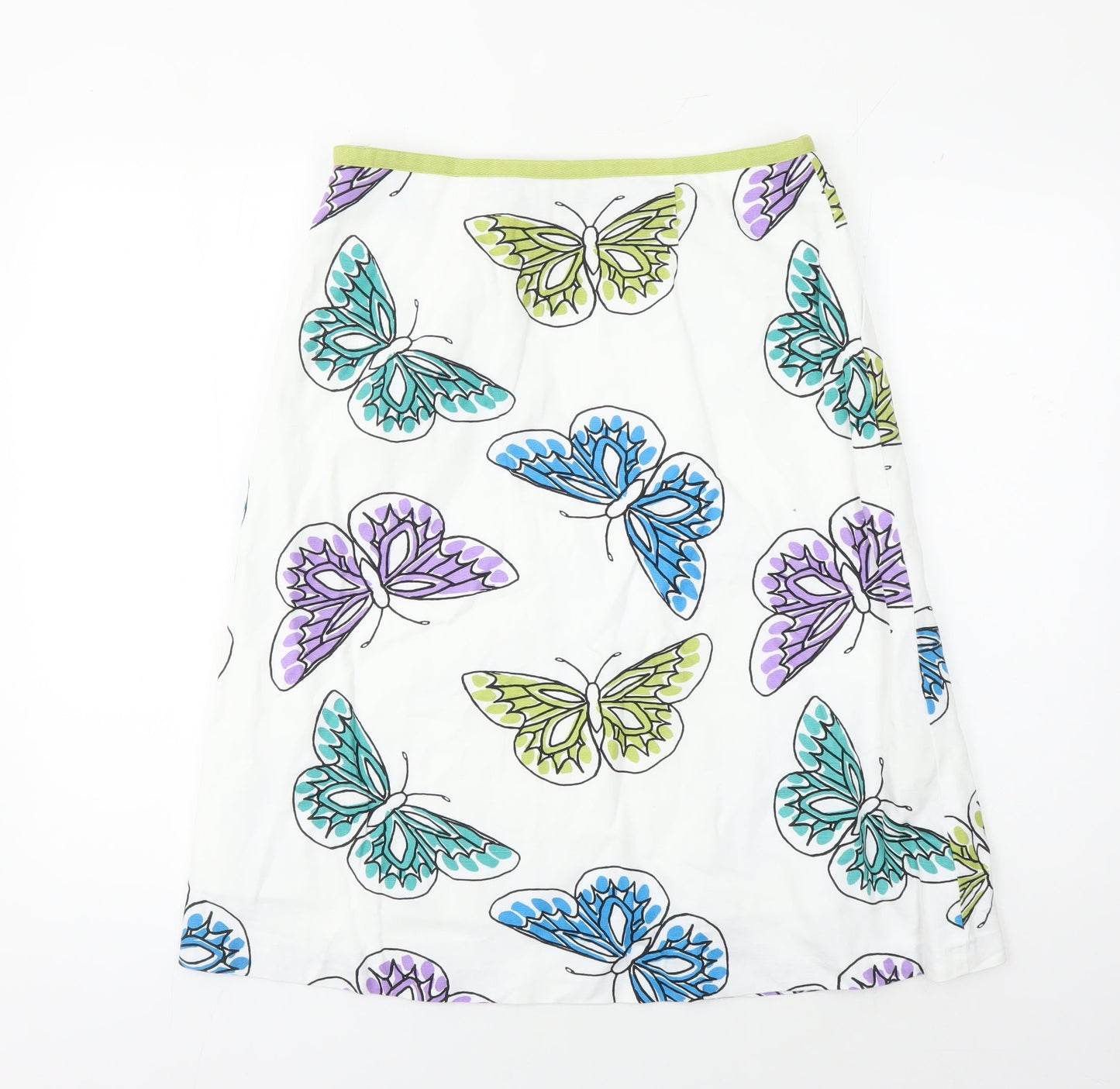 Laura Ashley Women's Multicoloured A-Line Midi Skirt