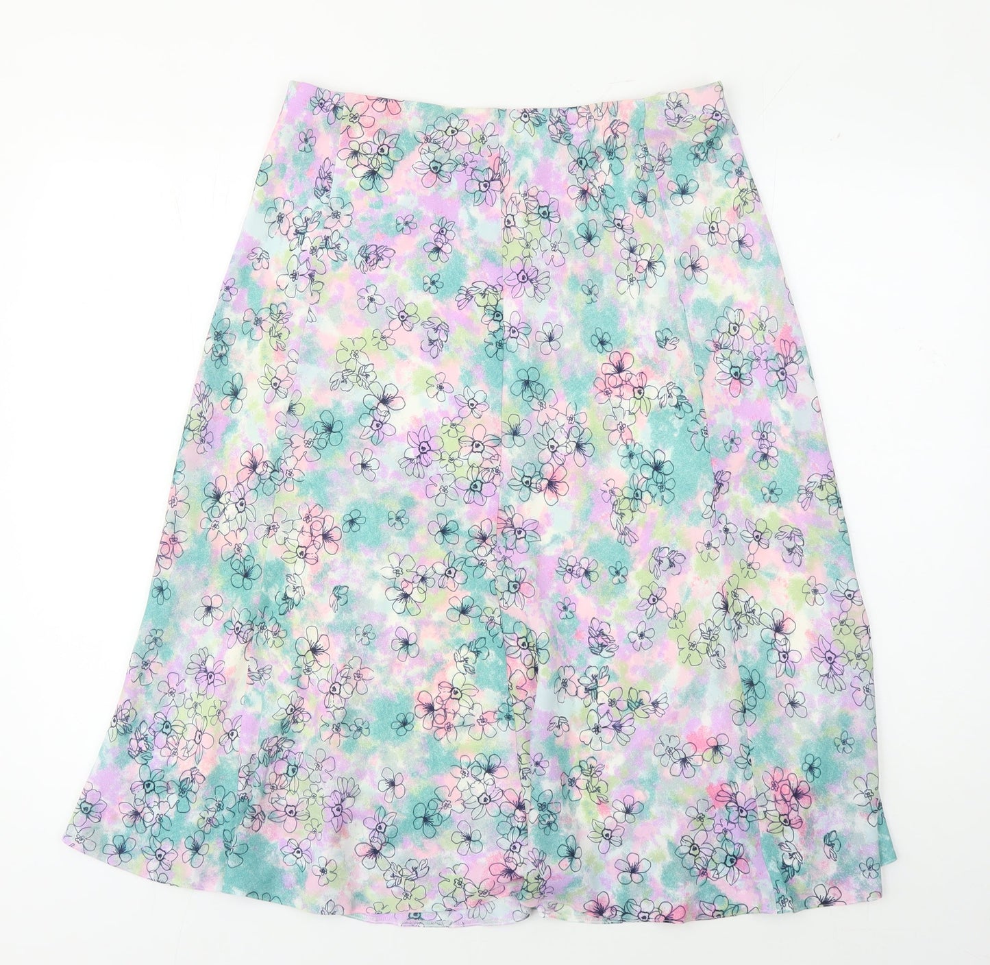 Honor Millburn Women's Multicoloured A-Line Skirt