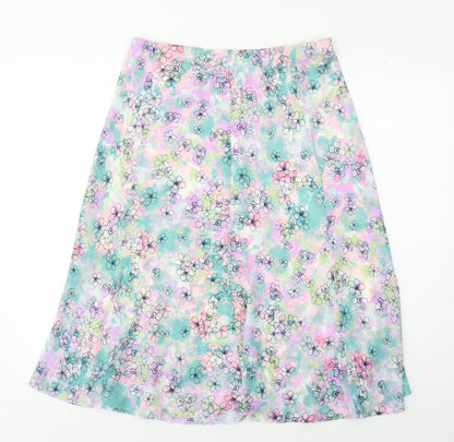 Honor Millburn Women's Multicoloured A-Line Skirt