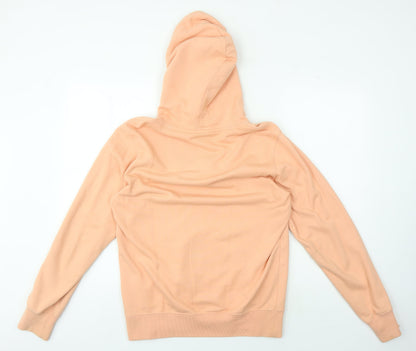 Mens UK Size M Champion Orange Pullover Hoodie