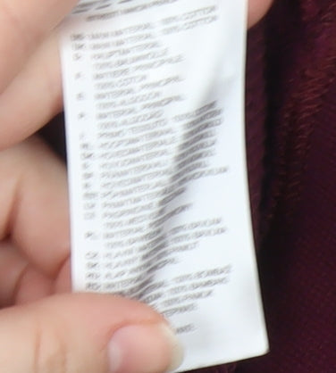 Adidas Women's Red Pullover Hoodie, Size 10, Sports Style