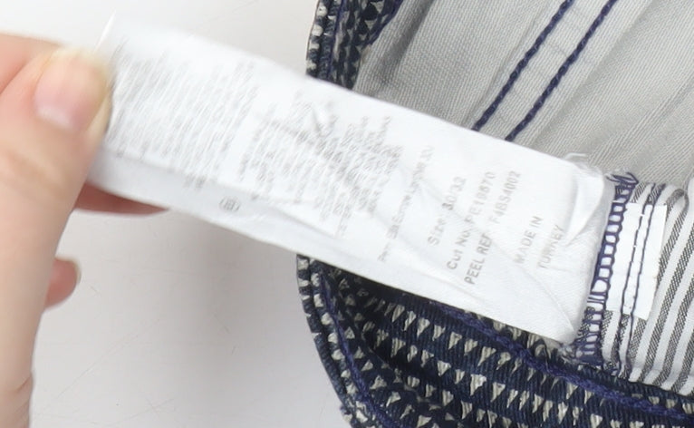 Farah Men's Blue Slim Fit Straight Jeans